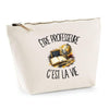 Trousse Beige Être professeure c'est la vie