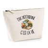 Trousse Beige Être diététicienne c'est la vie