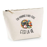 Trousse Beige Être monitrice d'auto-école c'est la vie