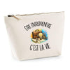 Trousse Beige Être entrepreneuse c'est la vie