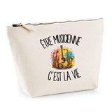 Trousse Beige Être musicienne c'est la vie