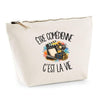 Trousse Beige Être comédienne c'est la vie