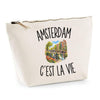 Trousse Beige Amsterdam c’est la vie