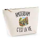 Trousse Beige Amsterdam c’est la vie