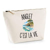 Trousse Beige Anglet c’est la vie