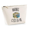 Trousse Beige Antibes c’est la vie