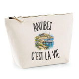 Trousse Beige Antibes c’est la vie