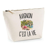Trousse Beige Avignon c’est la vie