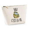Trousse Beige Bali c’est la vie
