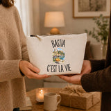 Trousse Beige Bastia c’est la vie