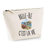 Trousse Beige Belle-Île c’est la vie