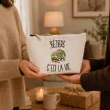 Trousse Beige Béziers c’est la vie