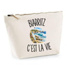 Trousse Beige Biarritz c’est la vie