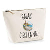 Trousse Beige Calais c’est la vie