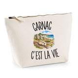 Trousse Beige Carnac c’est la vie