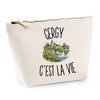 Trousse Beige Cergy c’est la vie