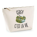 Trousse Beige Cergy c’est la vie