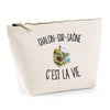 Trousse Beige Chalon-sur-Saône c’est la vie