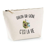 Trousse Beige Chalon-sur-Saône c’est la vie