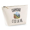 Trousse Beige Chamonix c’est la vie