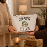 Trousse Beige Châteauroux c’est la vie