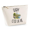 Trousse Beige Clichy c’est la vie