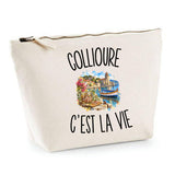 Trousse Beige Collioure c’est la vie