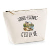 Trousse Beige Corbeil-Essonnes c’est la vie