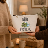 Trousse Beige Créteil c’est la vie