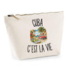 Trousse Beige Cuba c’est la vie