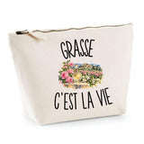 Trousse Beige Grasse c’est la vie