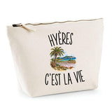 Trousse Beige Hyères c’est la vie