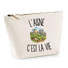 Trousse Beige L’Aisne c’est la vie