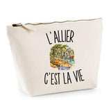 Trousse Beige L’Allier c’est la vie