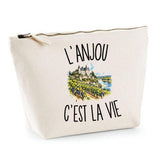Trousse Beige L’Anjou c’est la vie