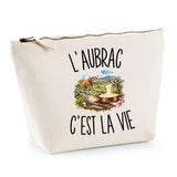 Trousse Beige L’Aubrac c’est la vie
