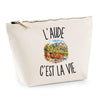 Trousse Beige L’Aude c’est la vie