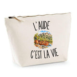 Trousse Beige L’Aude c’est la vie