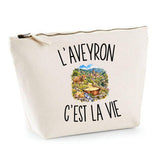 Trousse Beige L’Aveyron c’est la vie