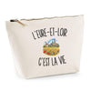 Trousse Beige L’Eure-et-Loir c’est la vie