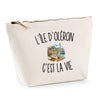 Trousse Beige L’Île d’Oléron c’est la vie