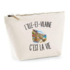 Trousse Beige L’Ille-et-Vilaine c’est la vie