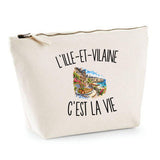 Trousse Beige L’Ille-et-Vilaine c’est la vie
