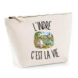 Trousse Beige L’Indre c’est la vie