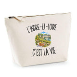 Trousse Beige L’Indre-et-Loire c’est la vie