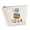 Trousse Beige L’Isère c’est la vie