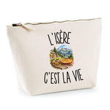 Trousse Beige L’Isère c’est la vie