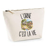 Trousse Beige L’Orne c’est la vie