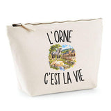 Trousse Beige L’Orne c’est la vie