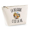 Trousse Beige La Belgique c’est la vie